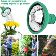 Load image into Gallery viewer, Esnbia 3 Pieces Universal Watering Can Head Watering Can Rose Head Kettle Replacement Nozzles Garden Shower Heads for Most Garden Watering Cans (Green)