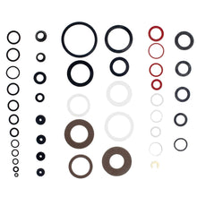 Load image into Gallery viewer, Esnbia 145PCS Tap Reseater Washers Assortment -44 Sizes Include Rubber O Rings Faucet Washers Syphon Washers Foam Gaskets Fiber Washers Kit for Fixing Leaking in Kitchen Bathroom Washroom Garden
