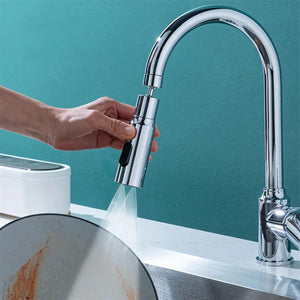 Esnbia Kitchen Bathroom Faucet Aerator 3 Modes Anti-Splash Tap Adapter Pressurized Pull Nozzle Kitchen Sink Accessories