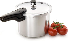 Load image into Gallery viewer, Esnbia 6-Quart Aluminum Pressure Cooker, Silver